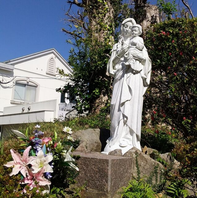 聖母マリアお花_s